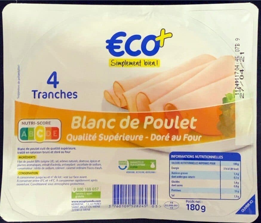 ECO Blancs de poulet packshot