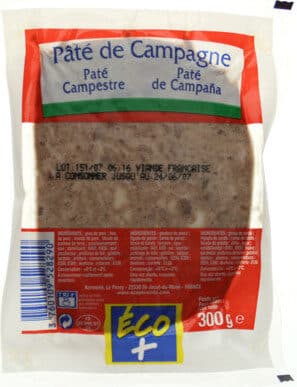 Eco+ Pâté de campagne packshot