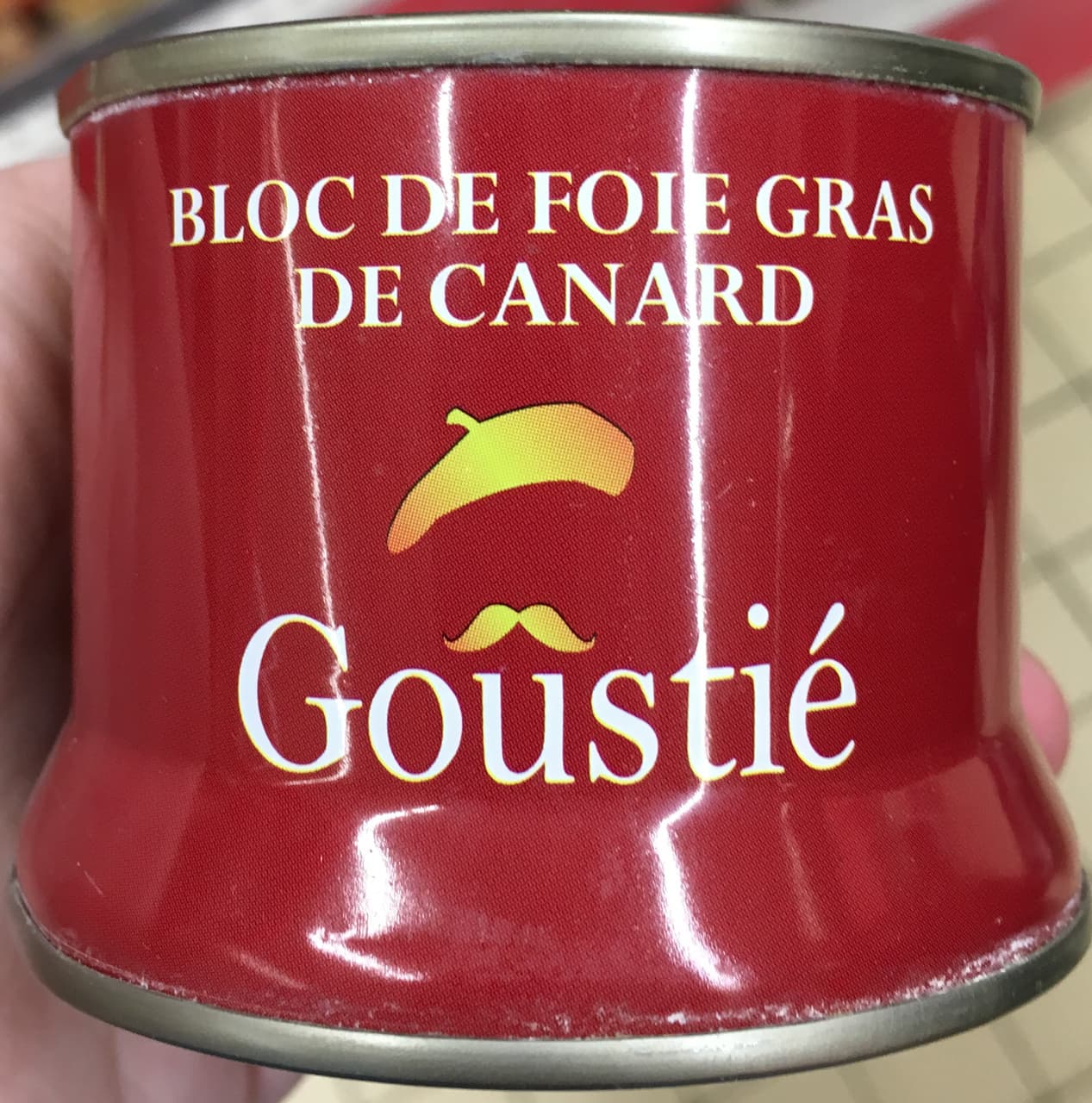 Goustié Bloc de foie gras de canard packshot