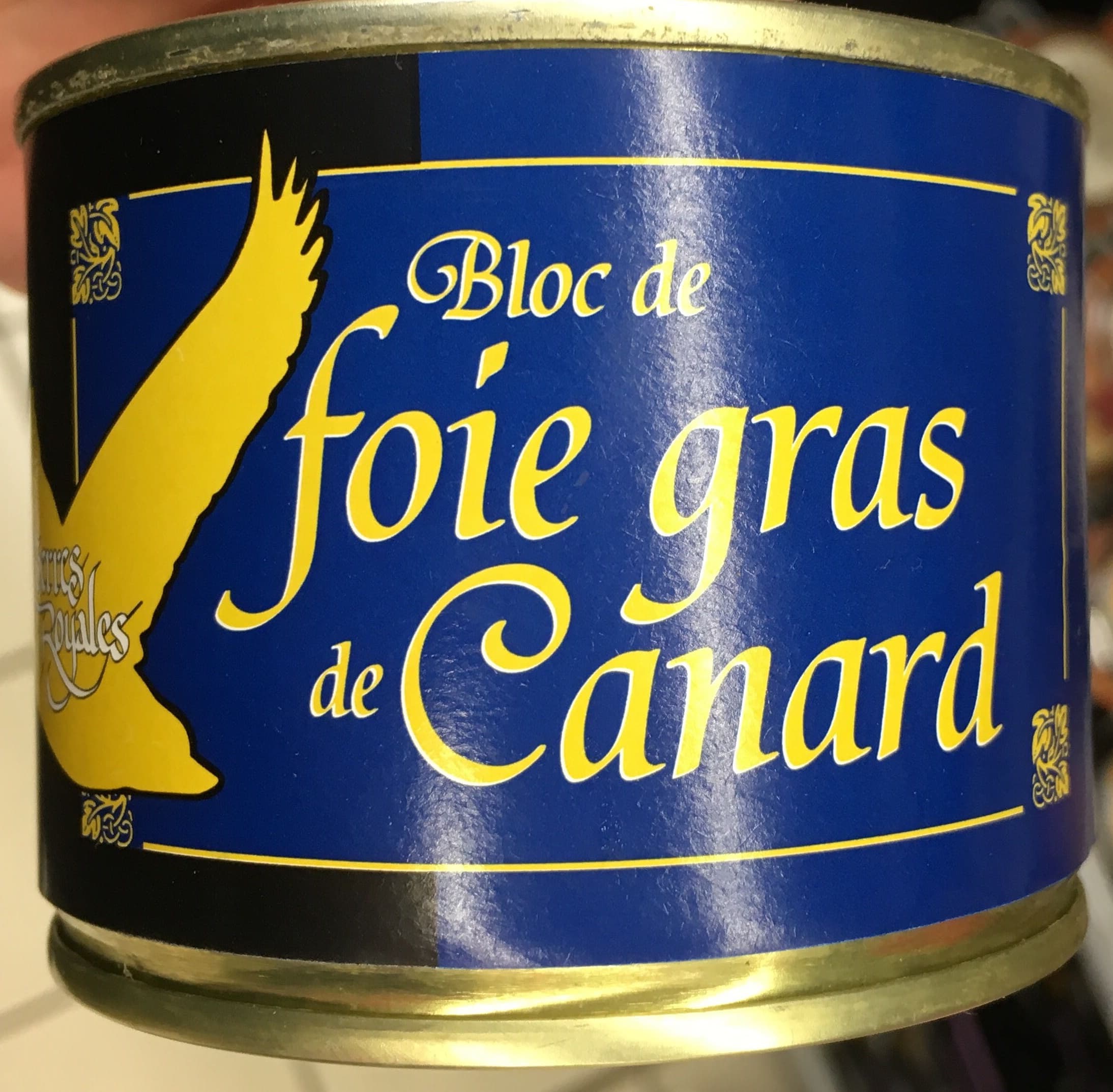Terres Royales Bloc de foie gras de canard packshot