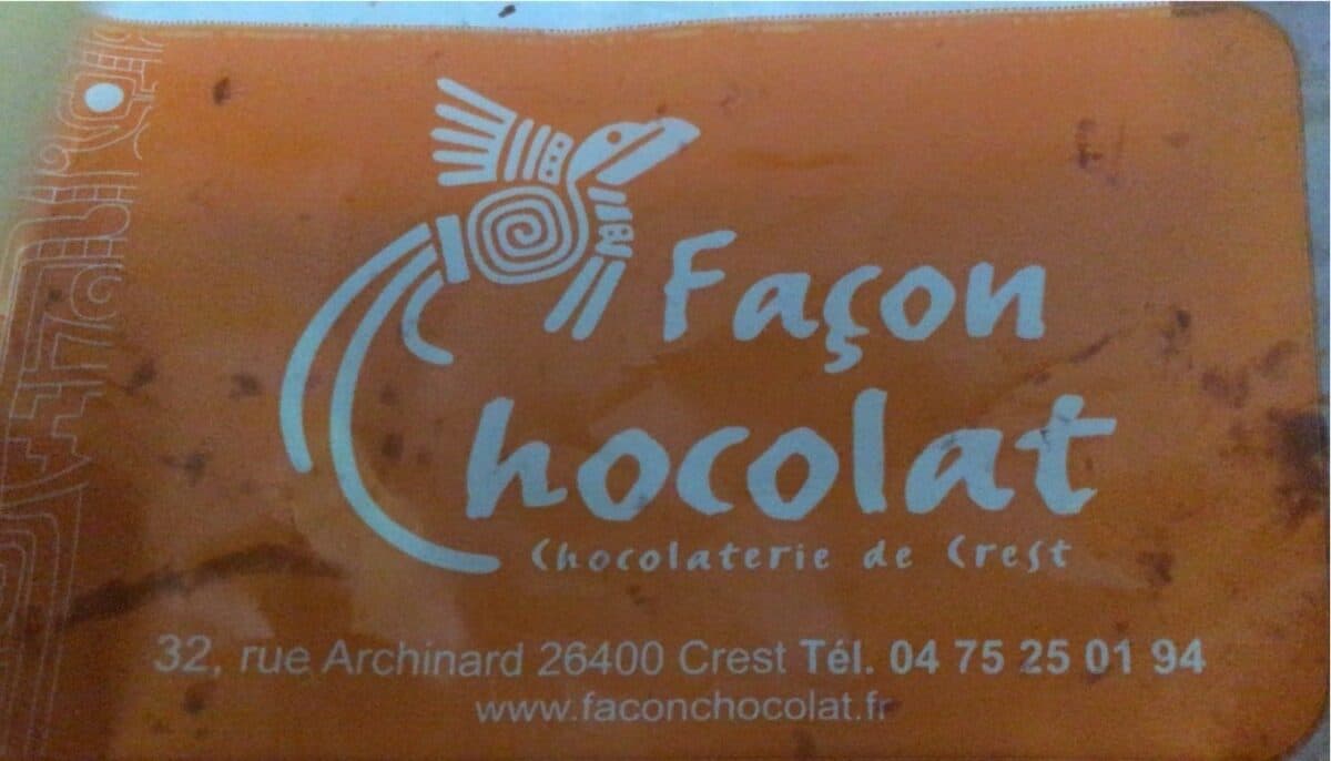 Façon Chocolat Façon chocolat packshot