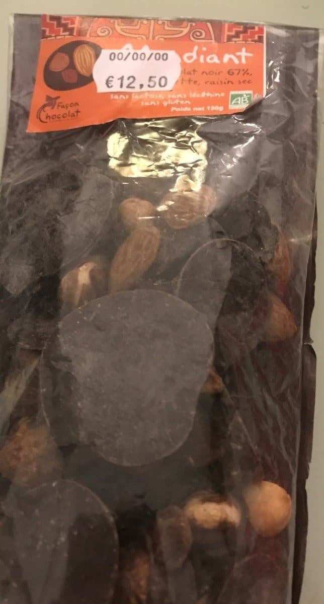 Open Food Facts Palets chocolat Mendiant packshot