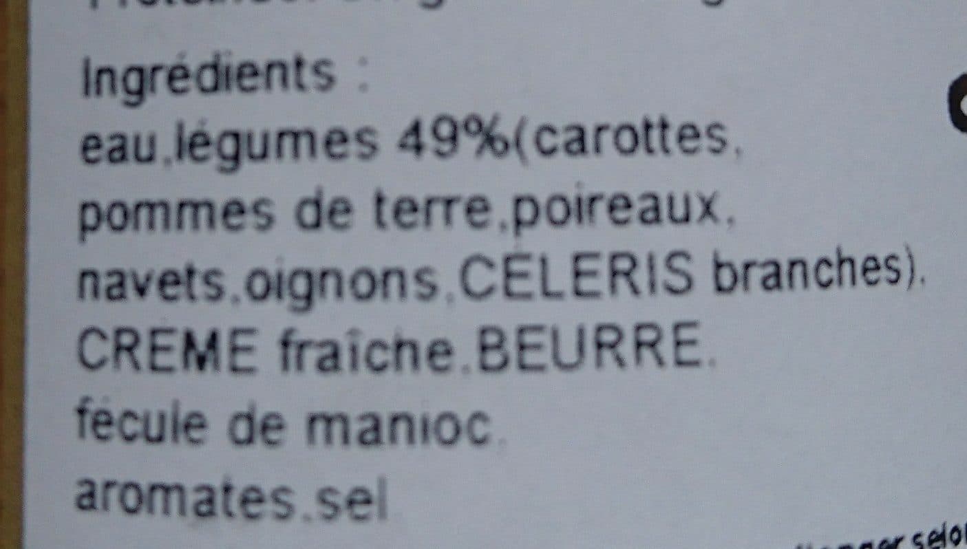 Vergers de Vendée Velouté de légumes packshot
