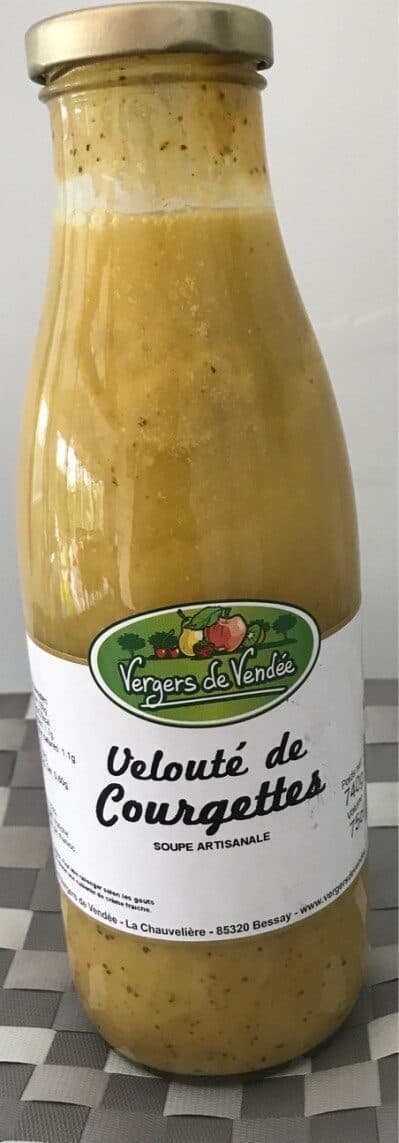 Vergers de Vendée Velouté de courgettes packshot