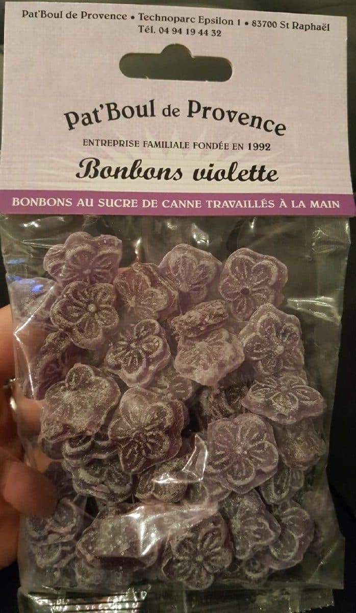 Pat'Boul de Provence Bonbon saveur violette packshot