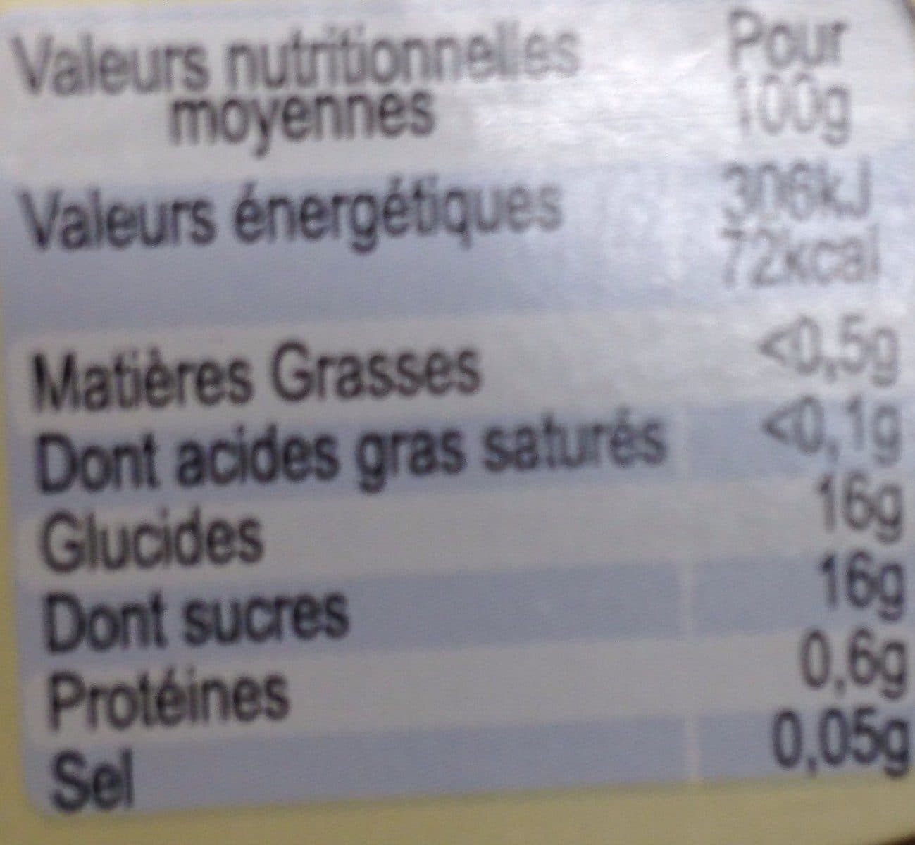 Open Food Facts Dessert de fruits rhubarbe-Pomme packshot