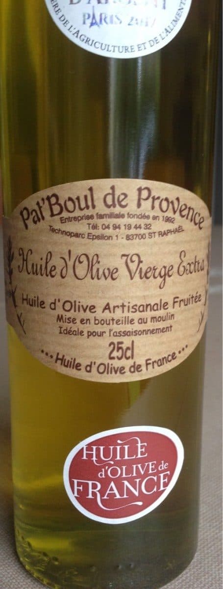 Open Food Facts Huile d'olive vierge extra packshot