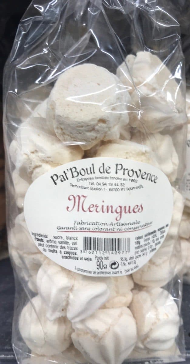 Pat'Boul de Provence Meringues packshot