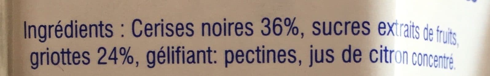 Pat' Boul de Provence Cerises noires et griottes packshot