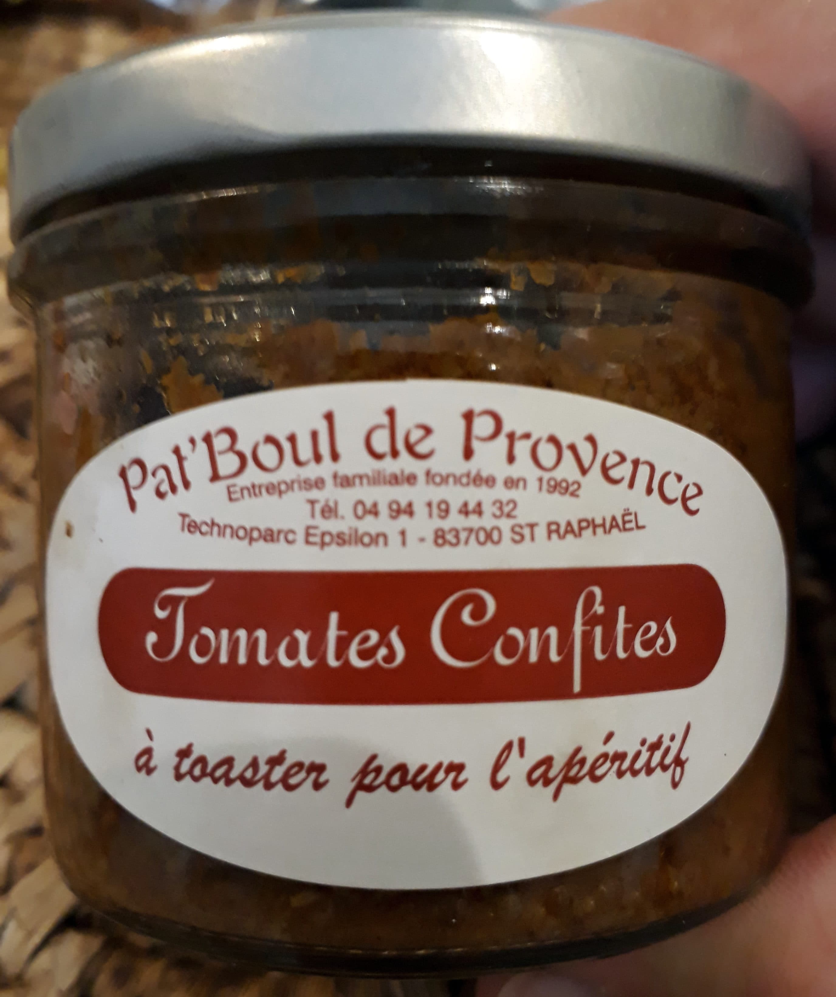 Pat'Boul de Provence Tomates Confites packshot