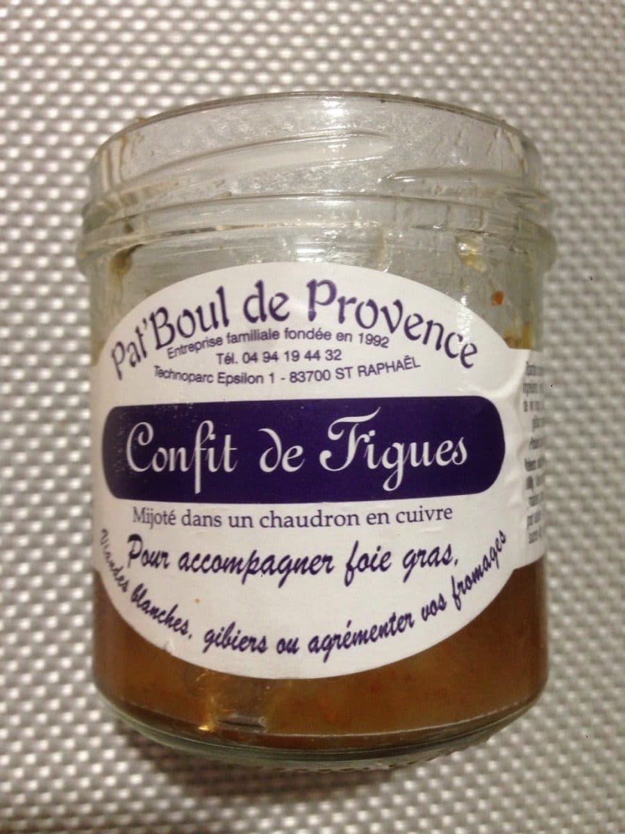 Pat'Boul de Provence Confit de figues packshot