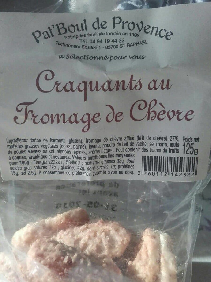 Pat'Boul de Provence Craquants au fromage de chèvre packshot