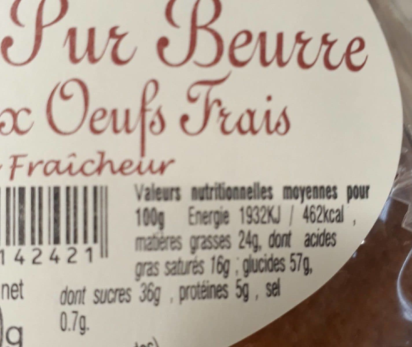 Pat'Boul de Provence Madeleine Pur Beurre packshot