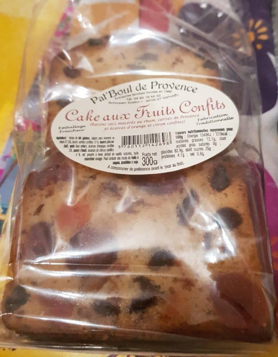Pat'Boul de Provence Cake aux fruits packshot
