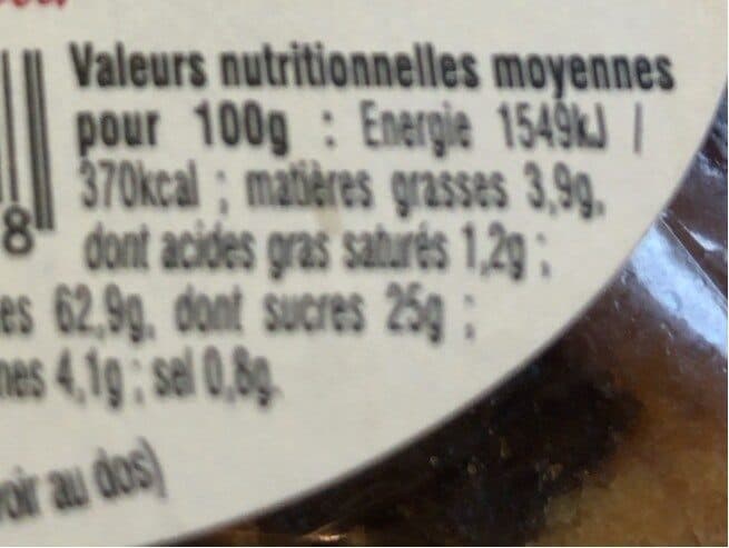 Pat'Boul de Provence Cake aux fruits packshot