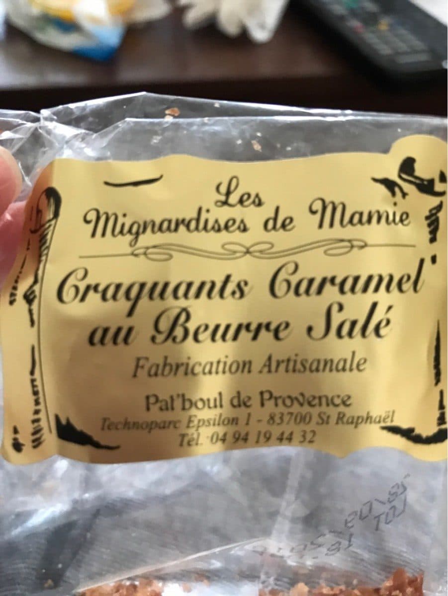 Open Food Facts Croquants caramel beurre salé packshot