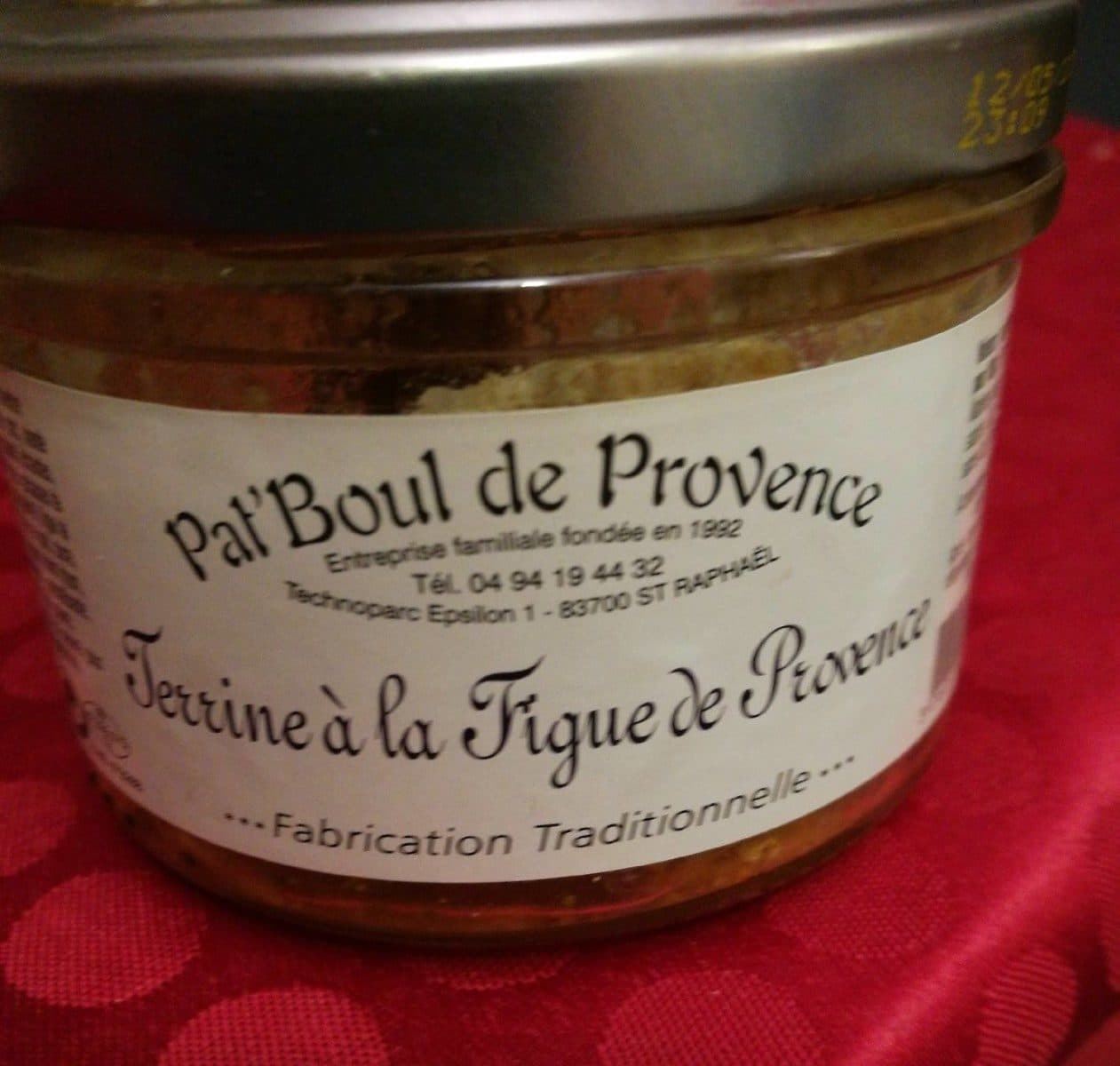 Open Food Facts Terrine à la figue de Provence packshot