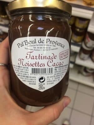 Pat'Boul de Provence Tartinade noisette cacao packshot