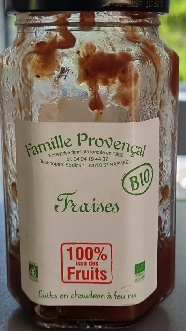 Pat'Boul de Provence Confiture de fraises packshot