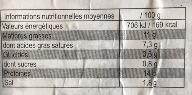 Open Food Facts Roulé jambon fromage packshot