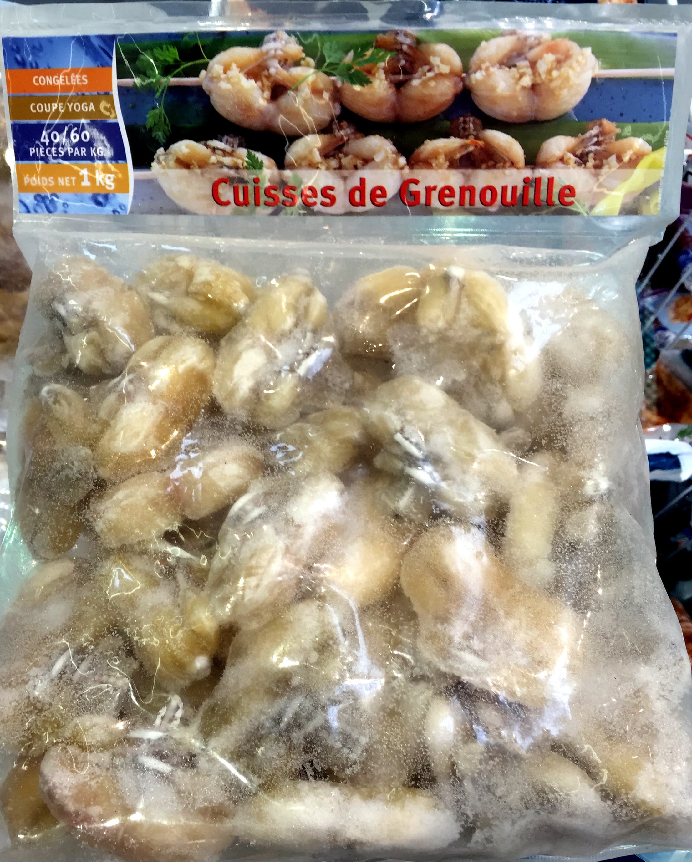 Siplec Cuisses de Grenouille Rana Macrodon coupe Yoga packshot
