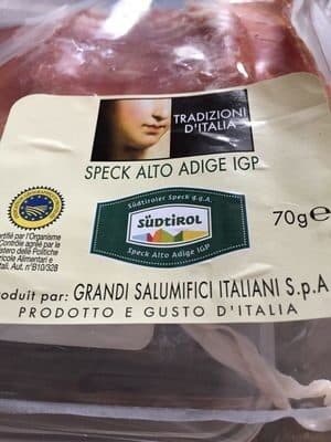 SALUMIFICI GRANTERRE S.P.A. Speck packshot