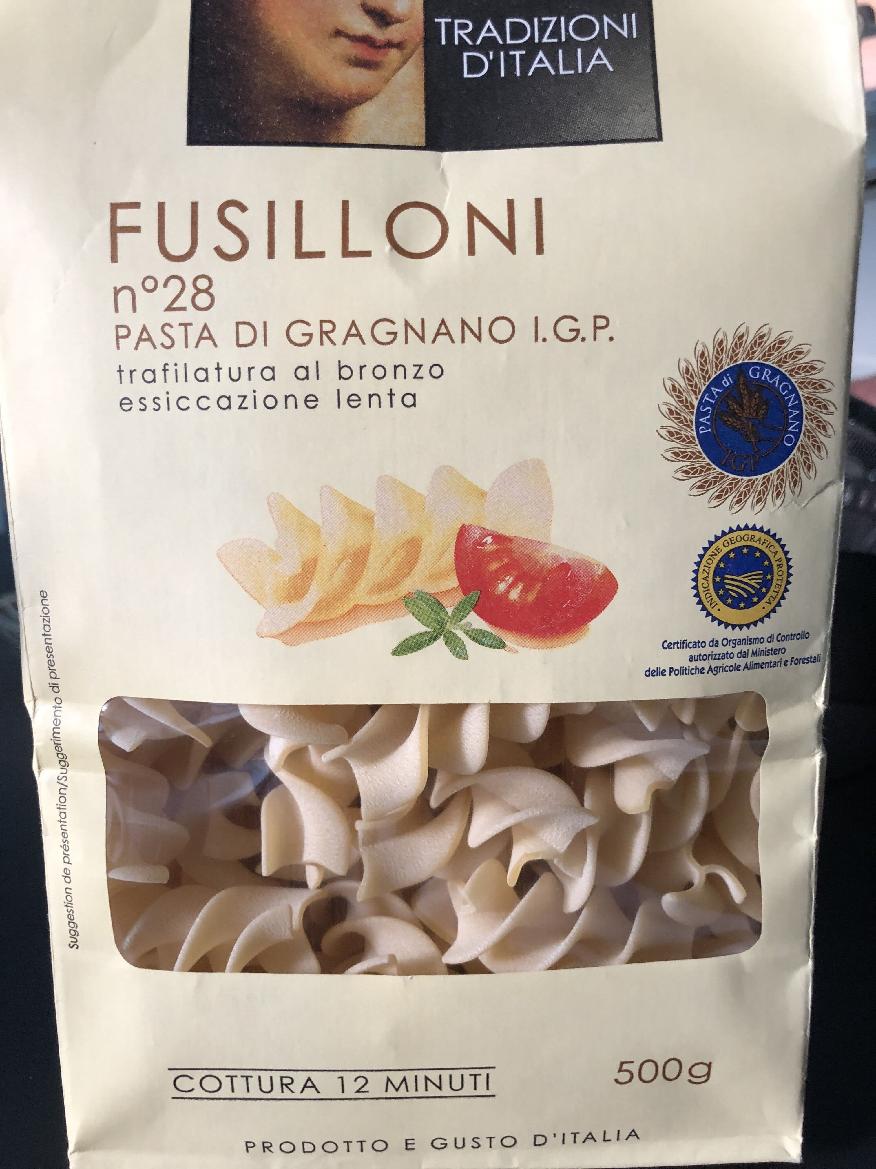 Tradizioni D'italia Fusilloni n°28 packshot
