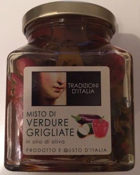 Tradizioni D'italia Misto Di Verdure Grigliate in olio di olivia packshot