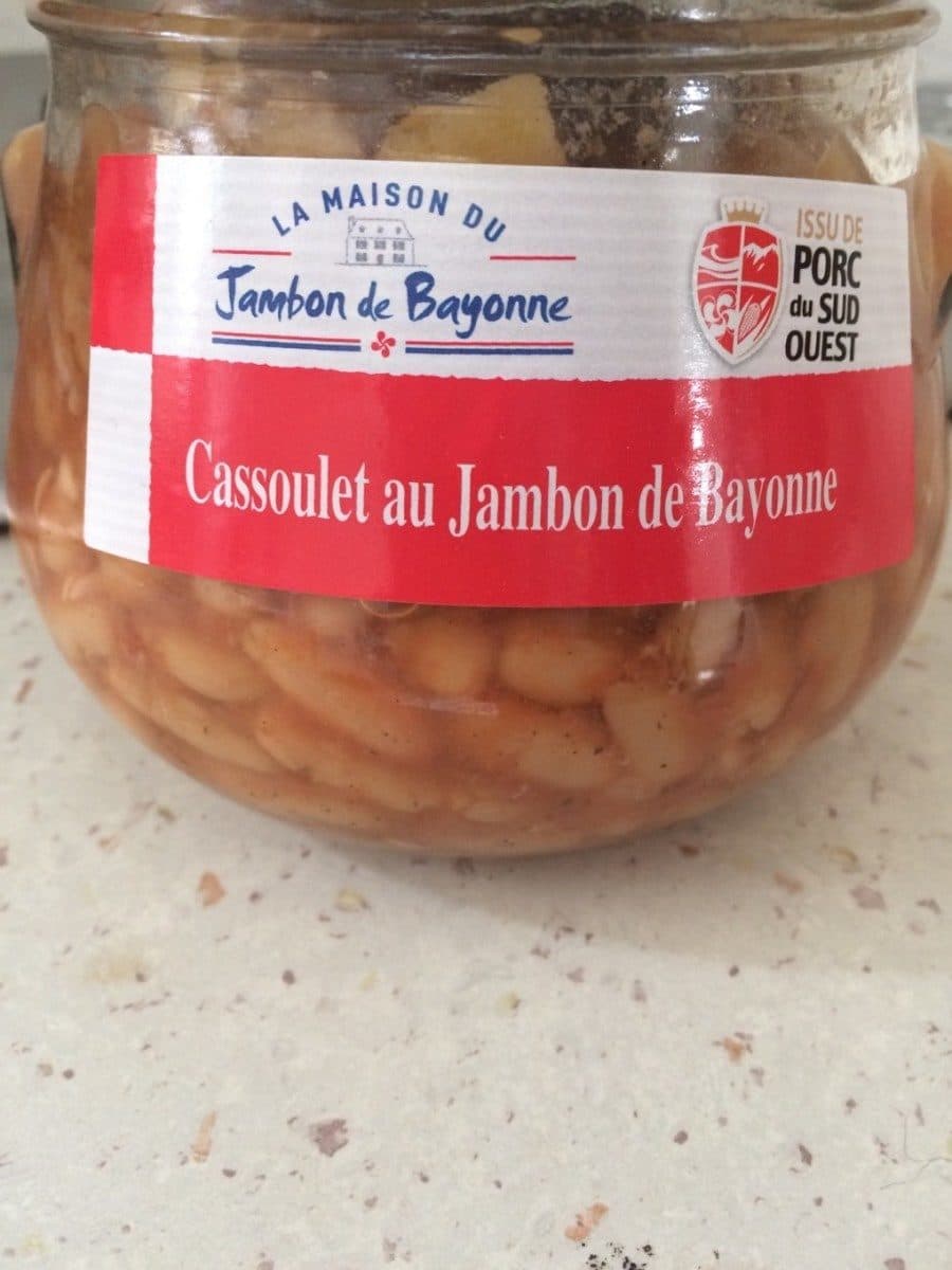 Open Food Facts Cassoulet au jambon de bayonne packshot