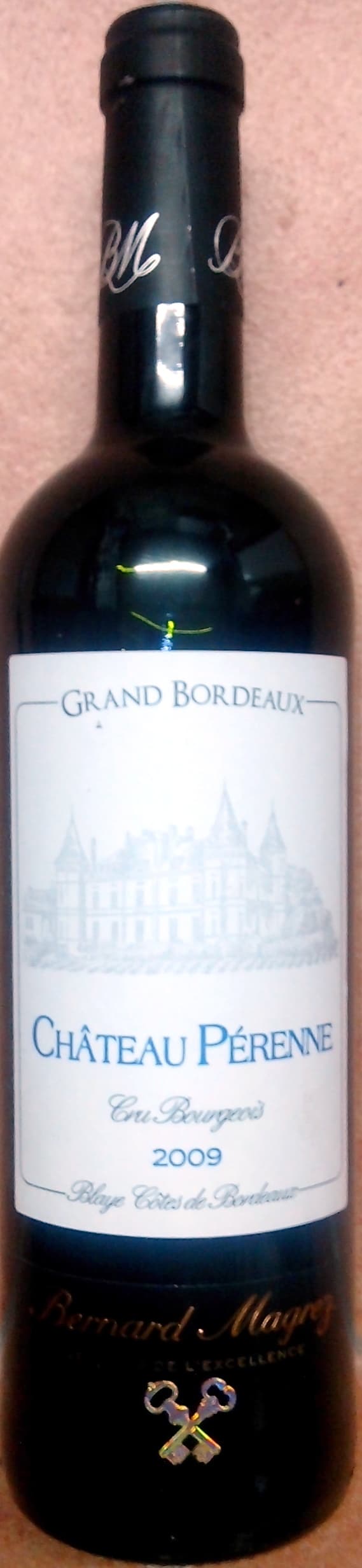 Château Pérenne Château Pérenne Cru Bourgeois 2009 packshot