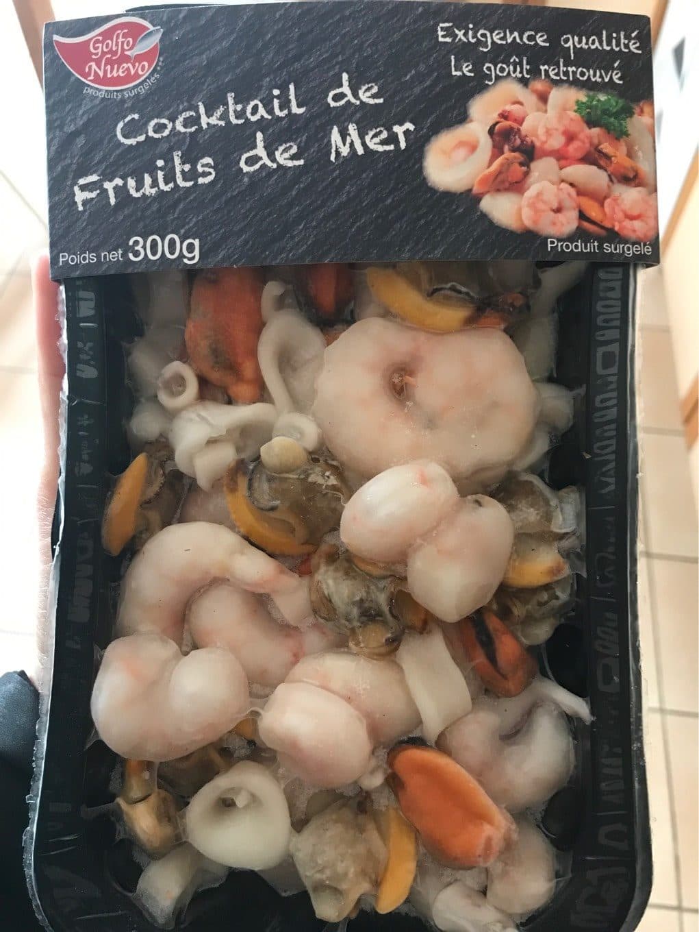 Golfo Nuevo Cocktail fruits de mer packshot