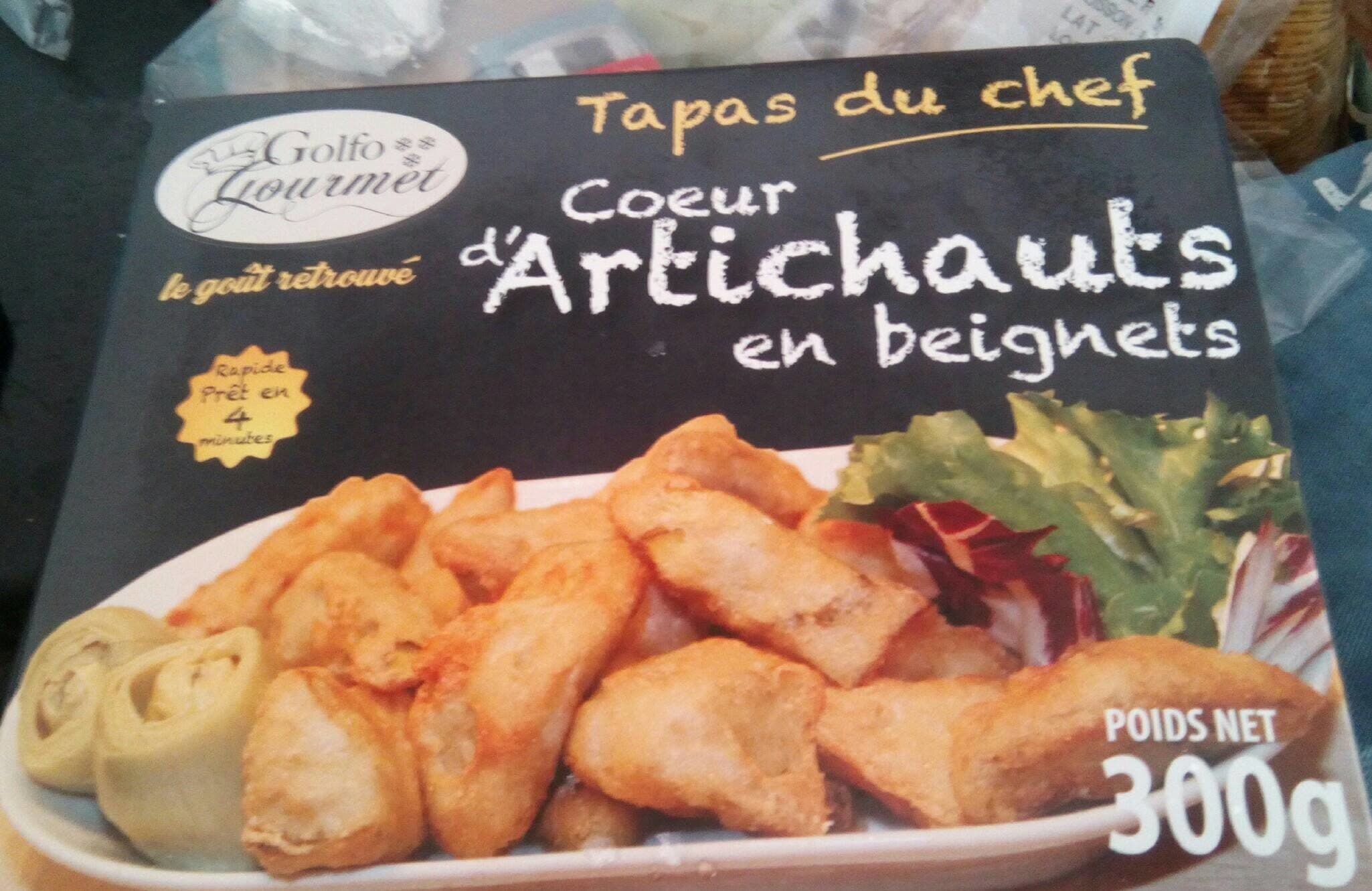 Golfo Gourmet Coeur d'artichauts en beignets packshot