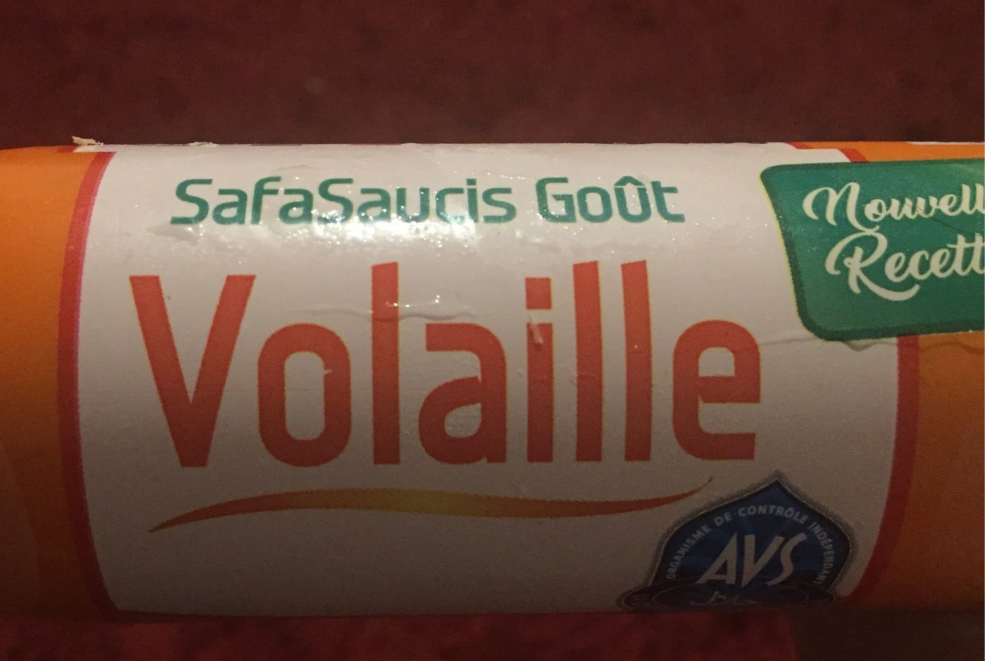 Essafa Safasaucis goût vollaille packshot