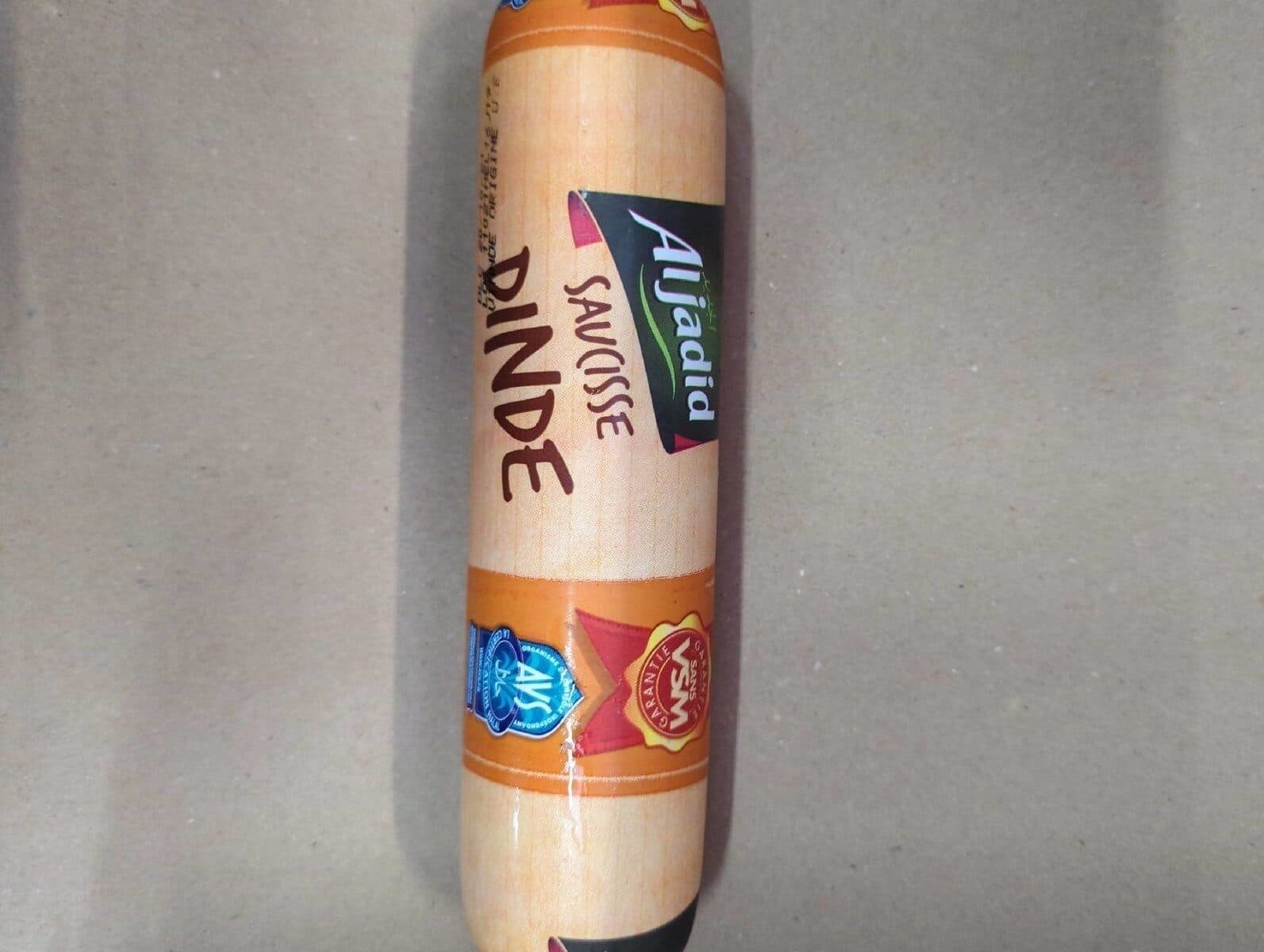 Al jadid Saucisse de dinde packshot