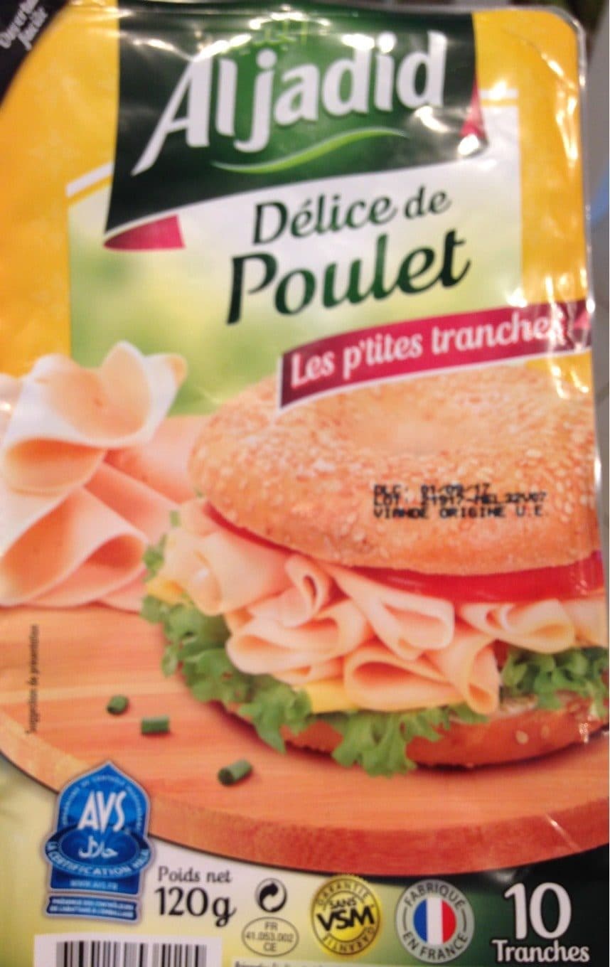Al Jadid Delice de poulet packshot
