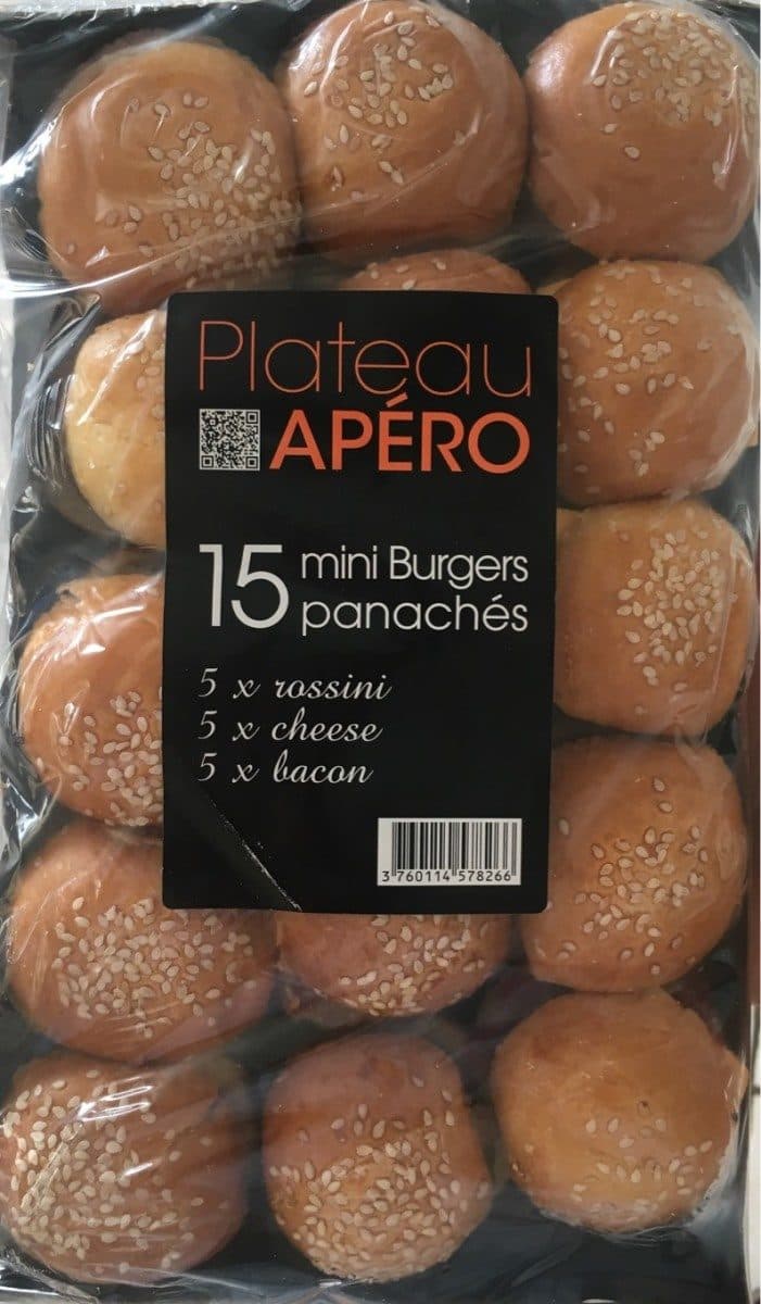Paso 15 mini burgers panachés packshot