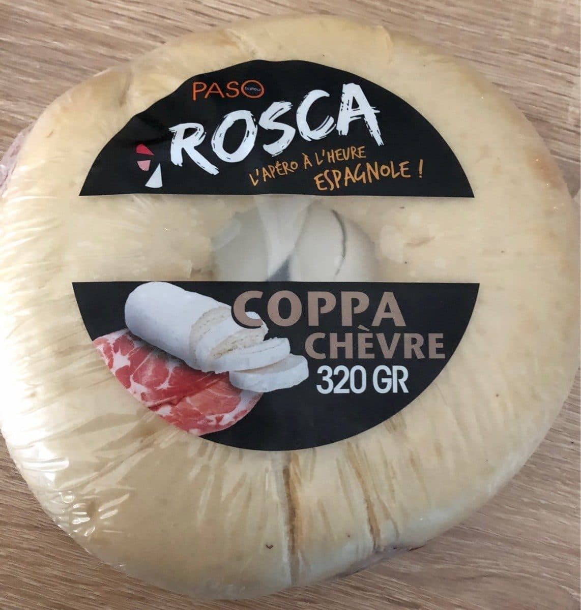 Open Food Facts Rosca coppa chèvre packshot