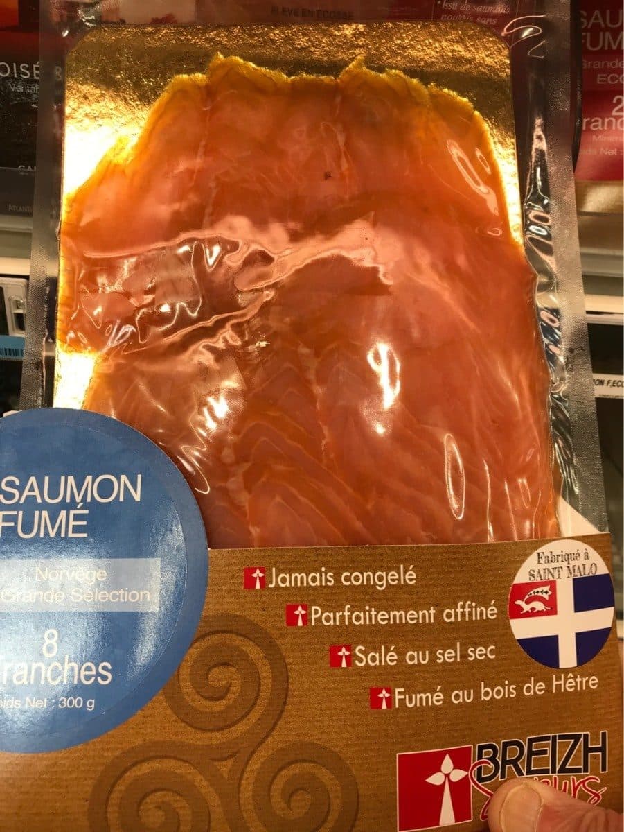 Open Food Facts Saumon fumé packshot