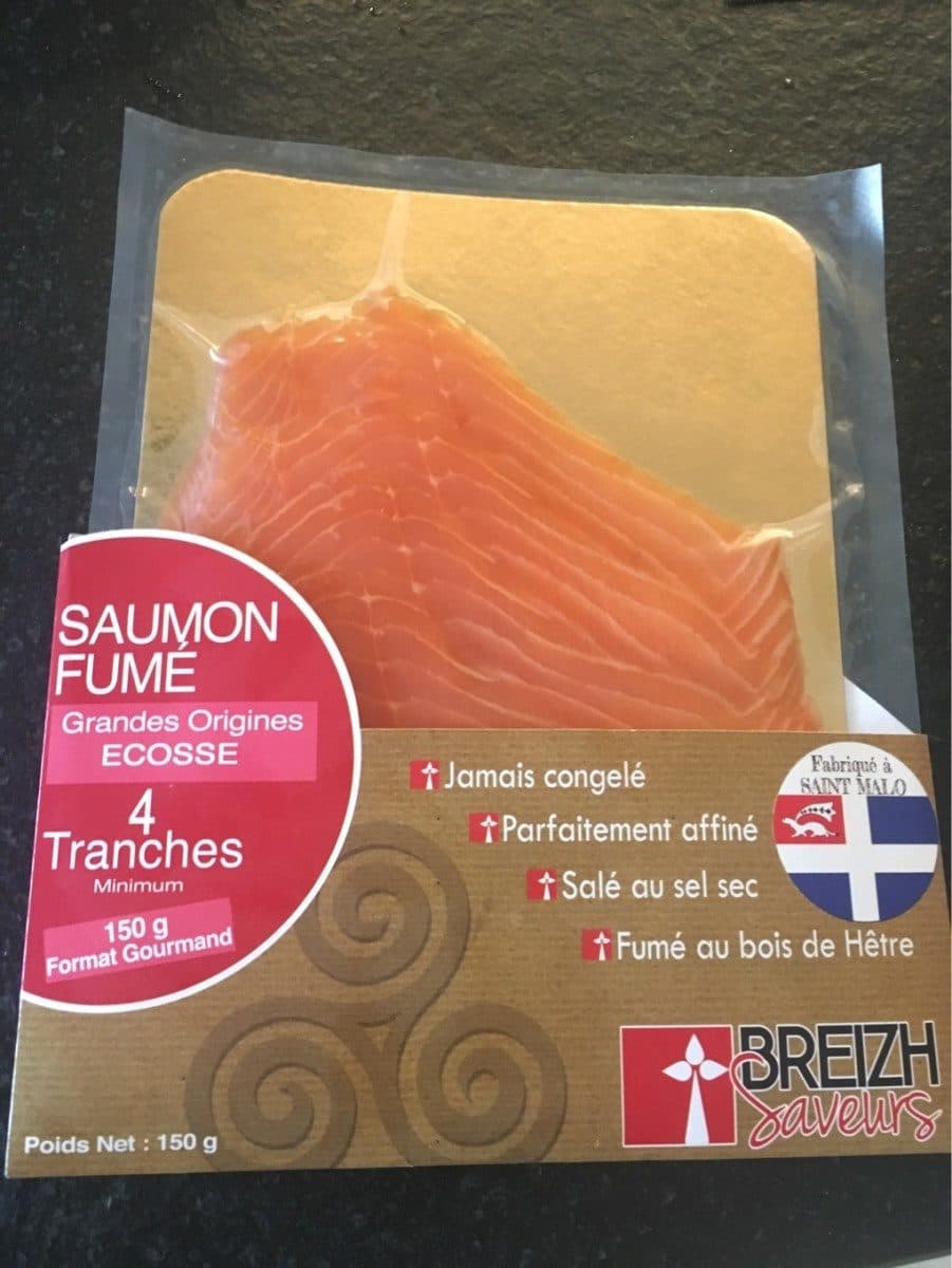 Open Food Facts Saumon Fumé packshot