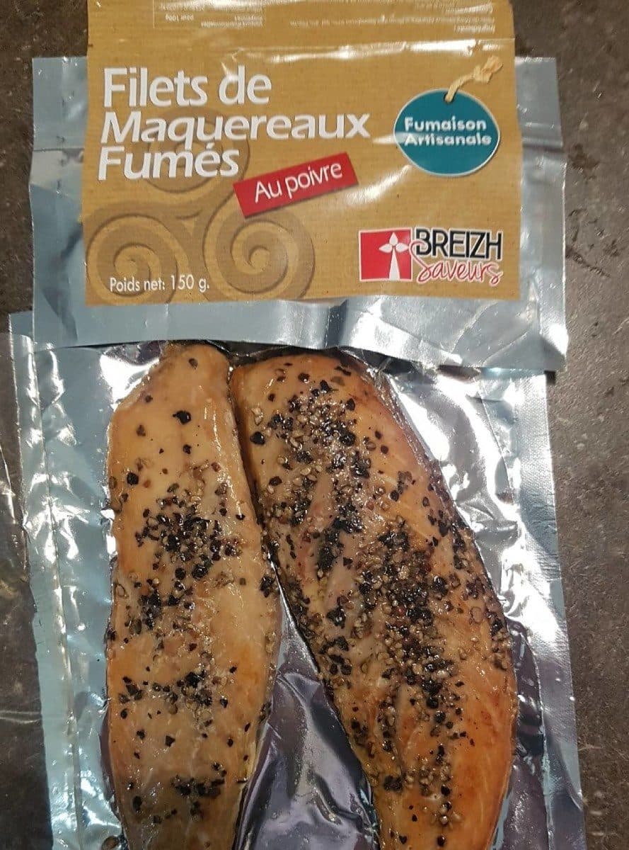 Open Food Facts Filets de maquereaux fumés packshot