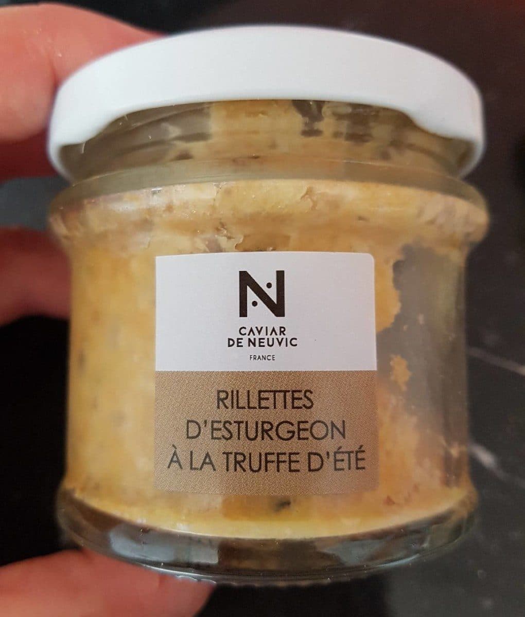 Open Food Facts Rillettes d'esturgeon à la truffe d'été packshot