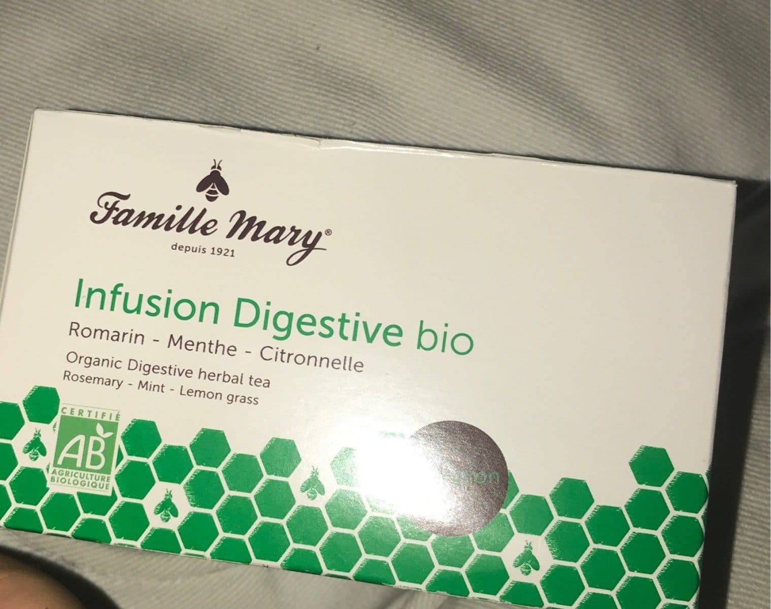 Famille Mary Infusion digestive bio packshot