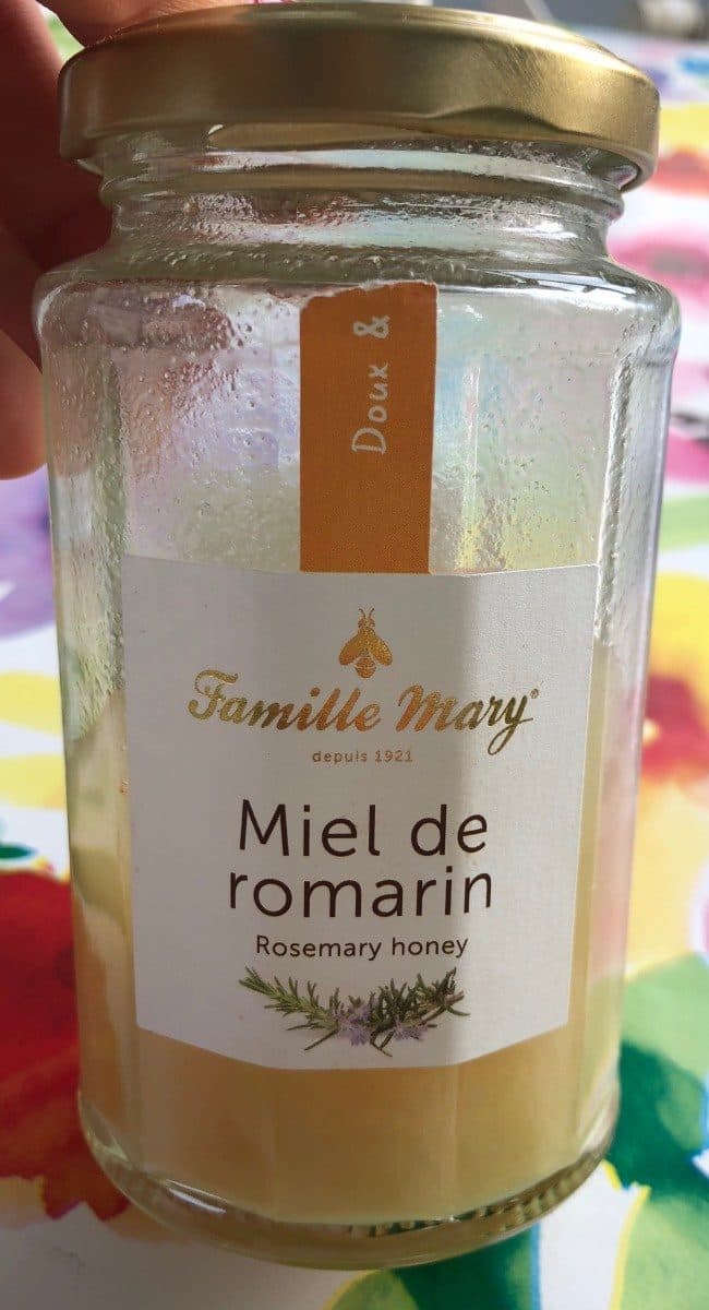 Famille Mary Miel de romarin packshot