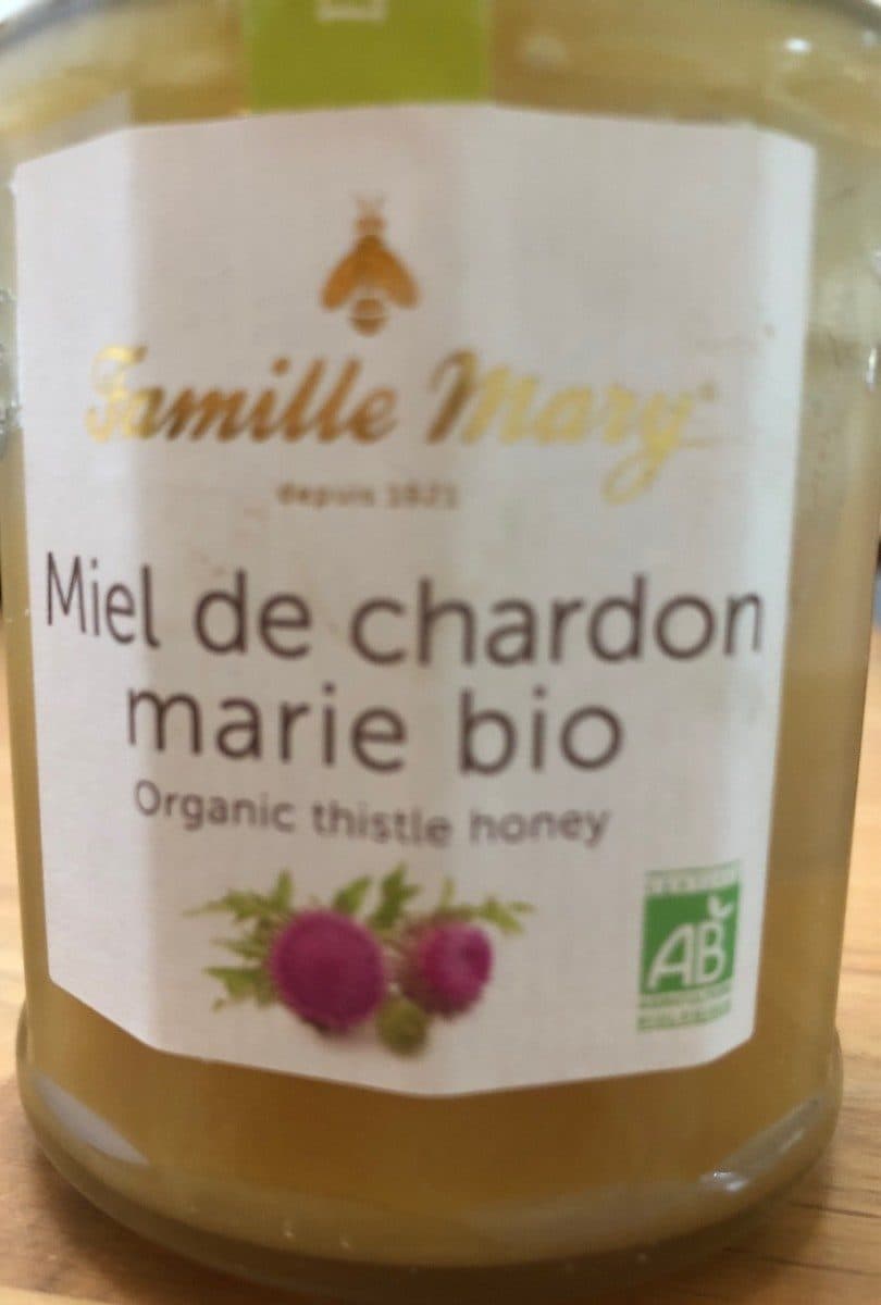 Famille Mary Miel de chardon marie bio packshot