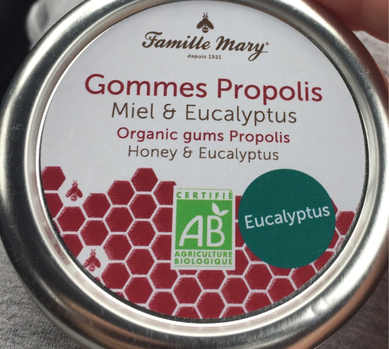 Famille Mary Gomme propolis packshot