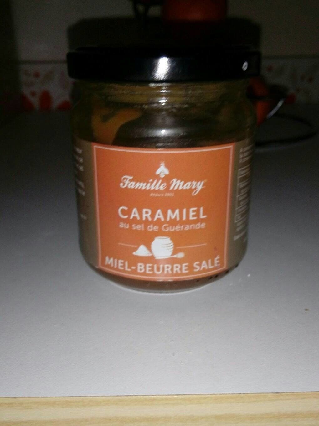 Famille Mary Caramel au sel de Guérande packshot