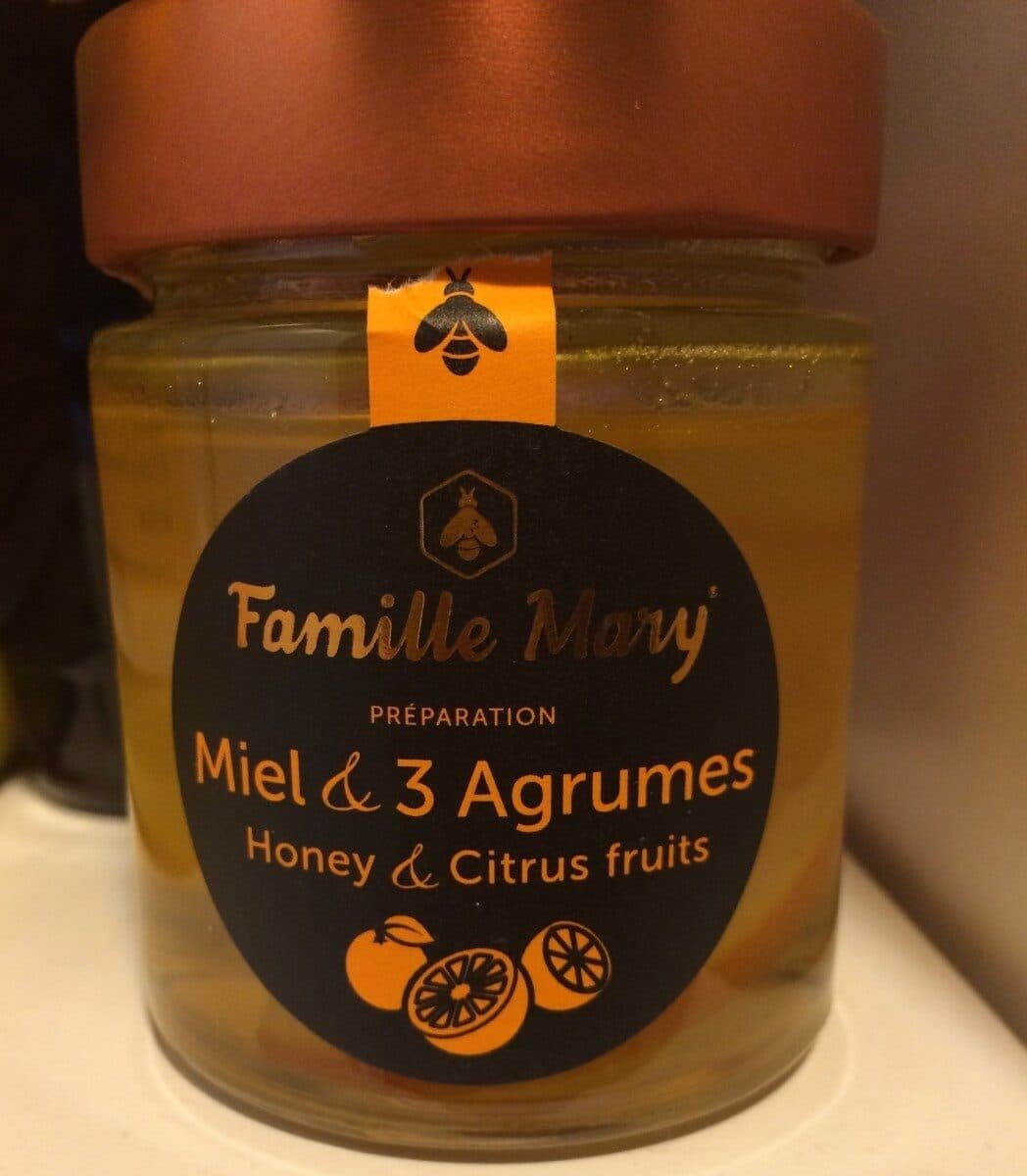 Famille Mary Miel & 3 Agrumes packshot