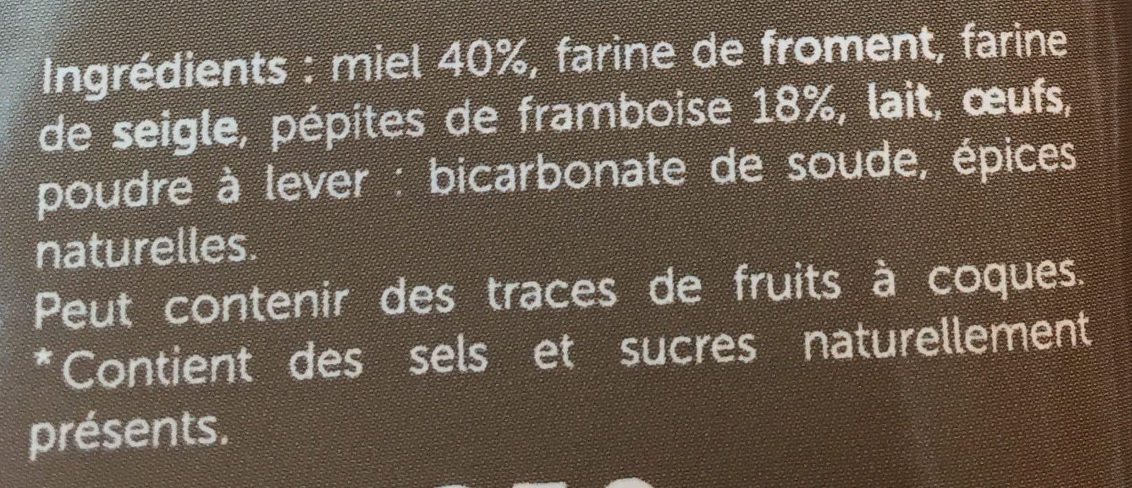 Famille Mary Pain d'Épices au Miel Framboise packshot