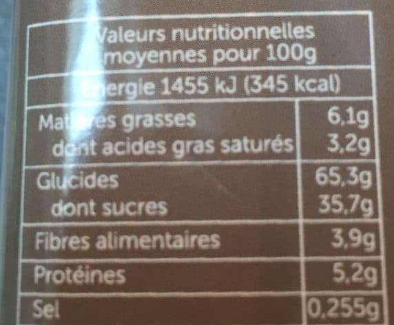 Famille Mary Pain d'Épices au Miel Framboise packshot