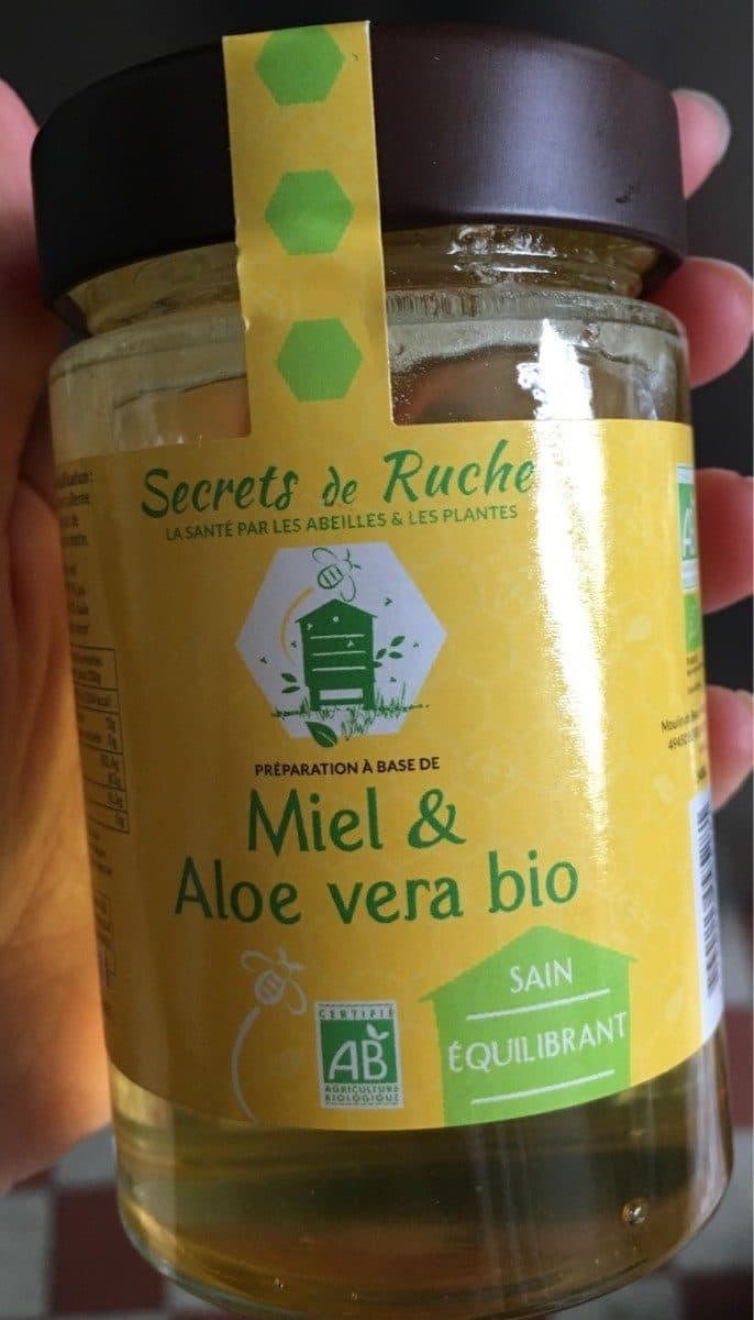 Secrets de Ruche Miel Et Aloe Vera Bio packshot